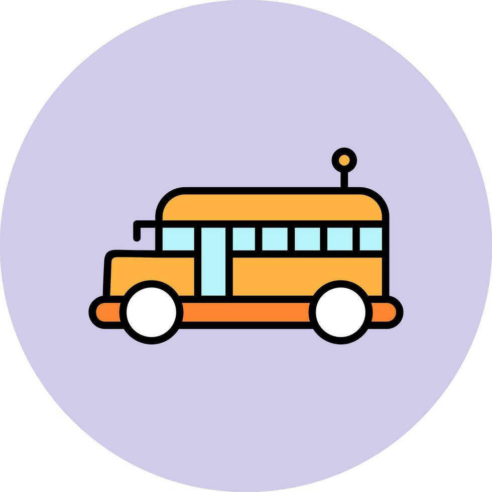 schoolbus vector pictogram