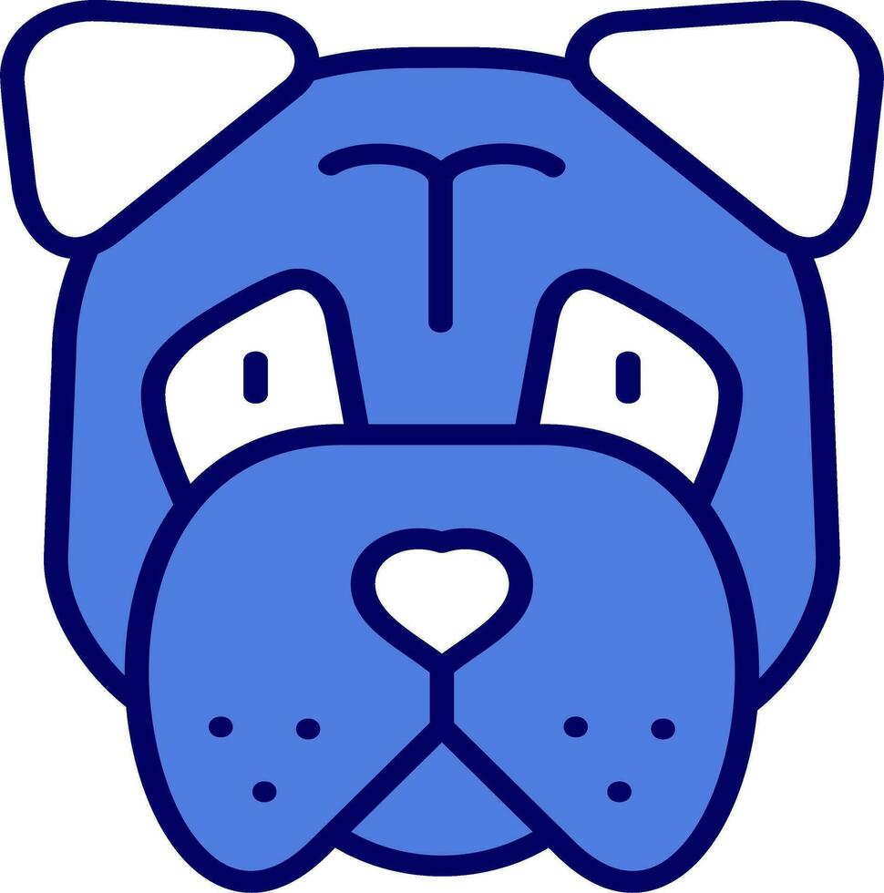 bullmastiff vector icoon