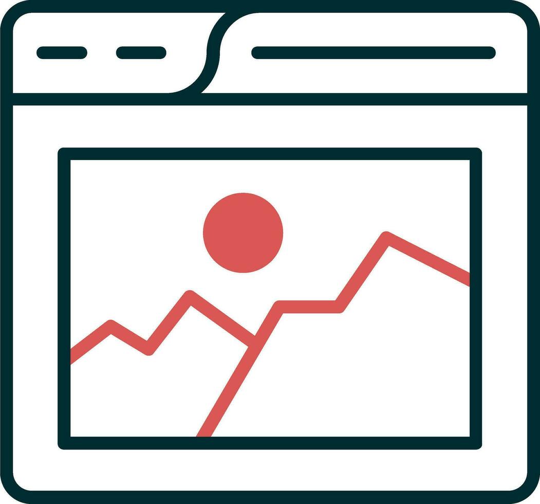 galerij vector pictogram