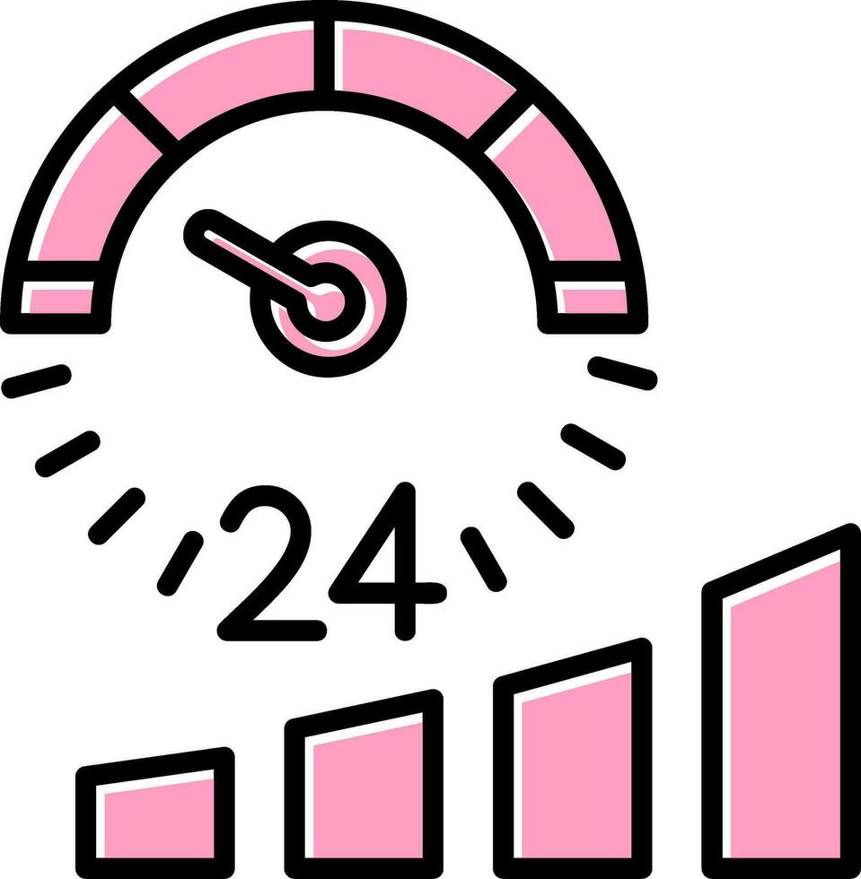 snelheidsmeter vector icoon