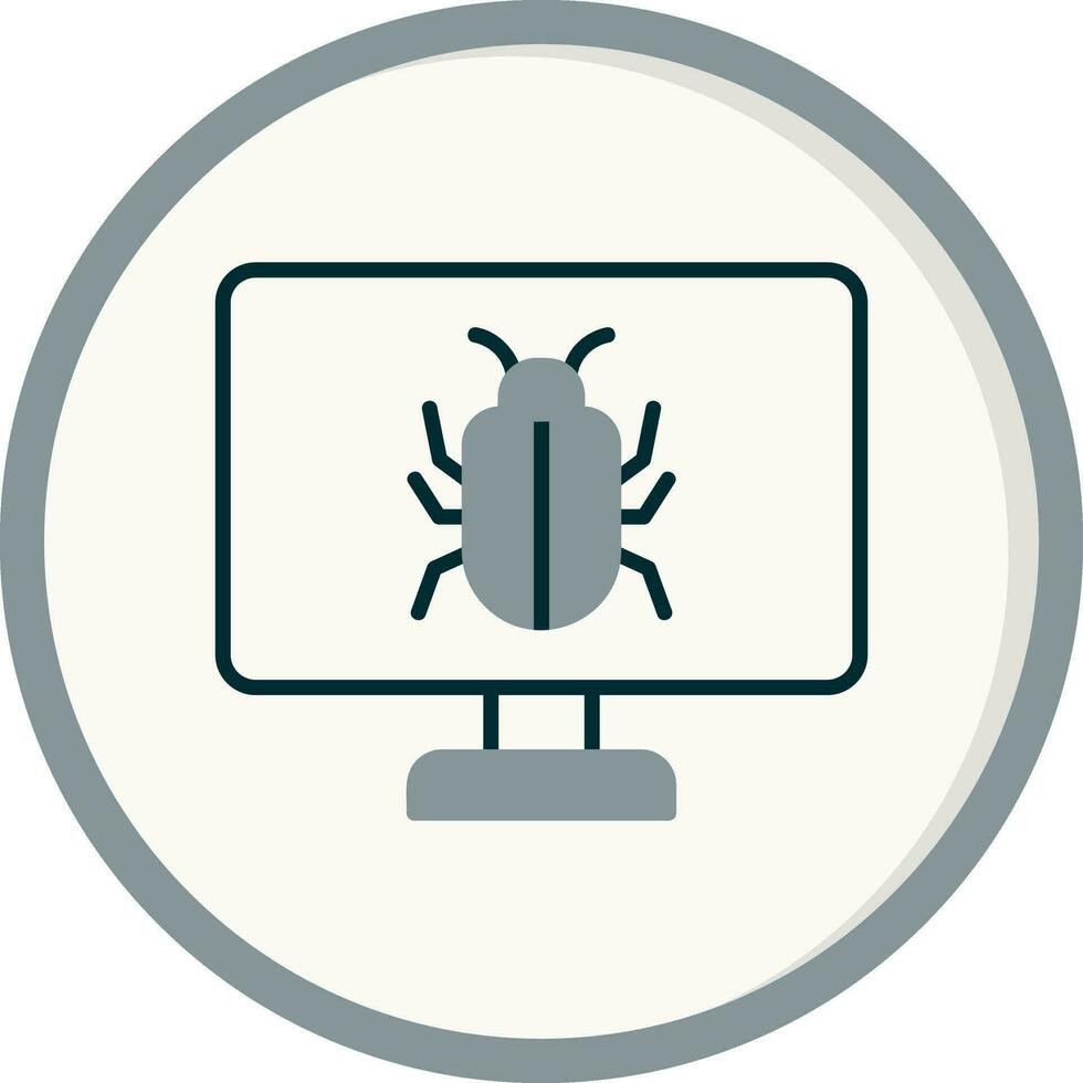 bug vector pictogram