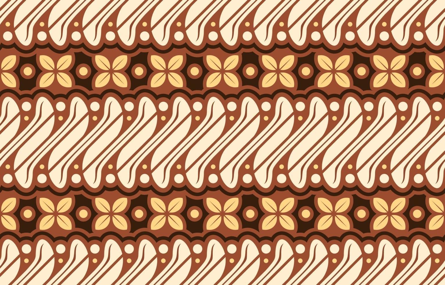 batik parang naadloos patroon vector