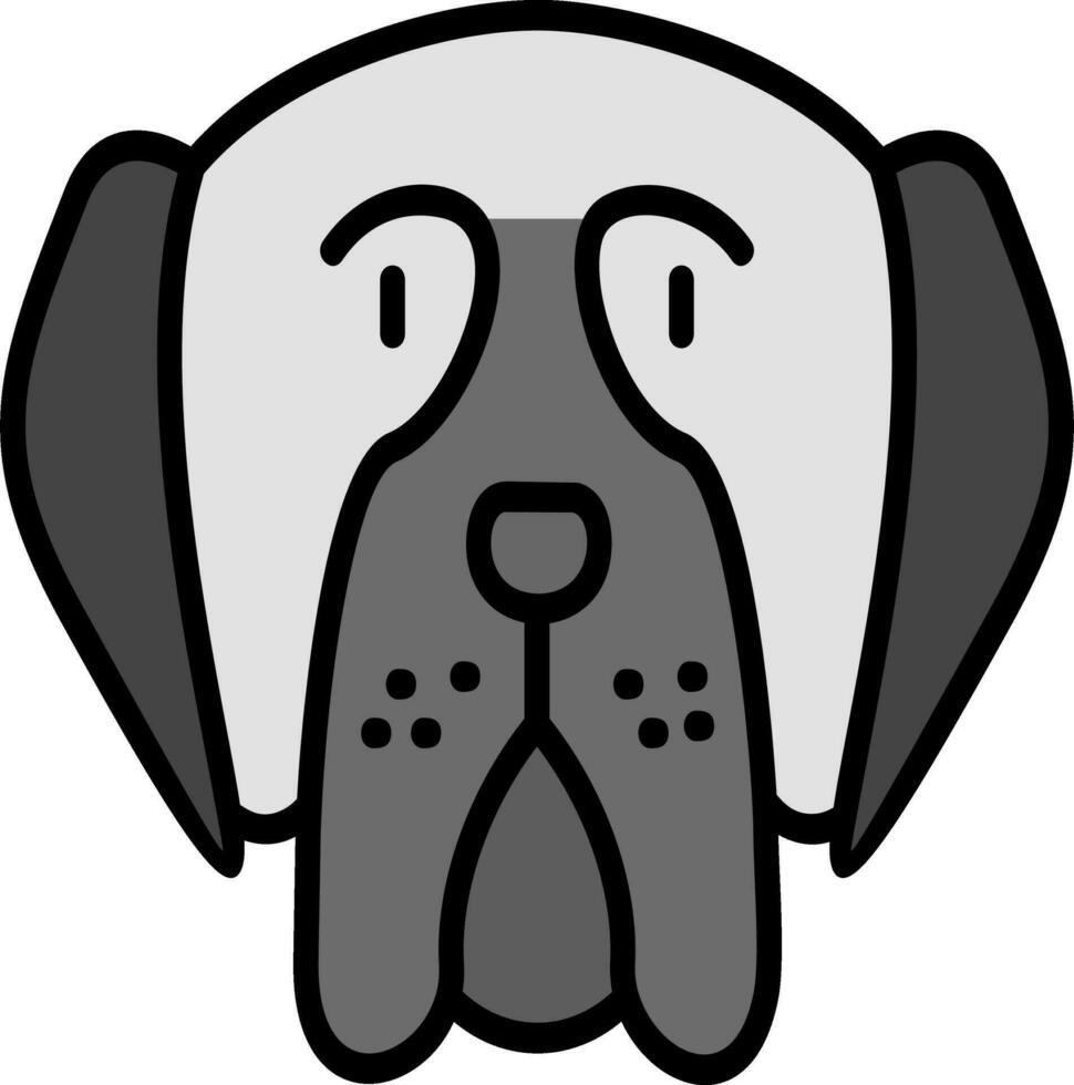 mastiff vector icoon