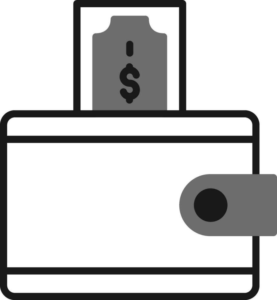 portemonnee vector pictogram