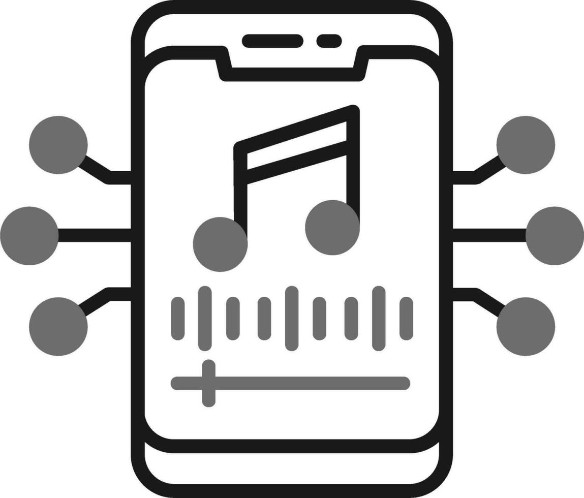 muziek- speler vector icoon