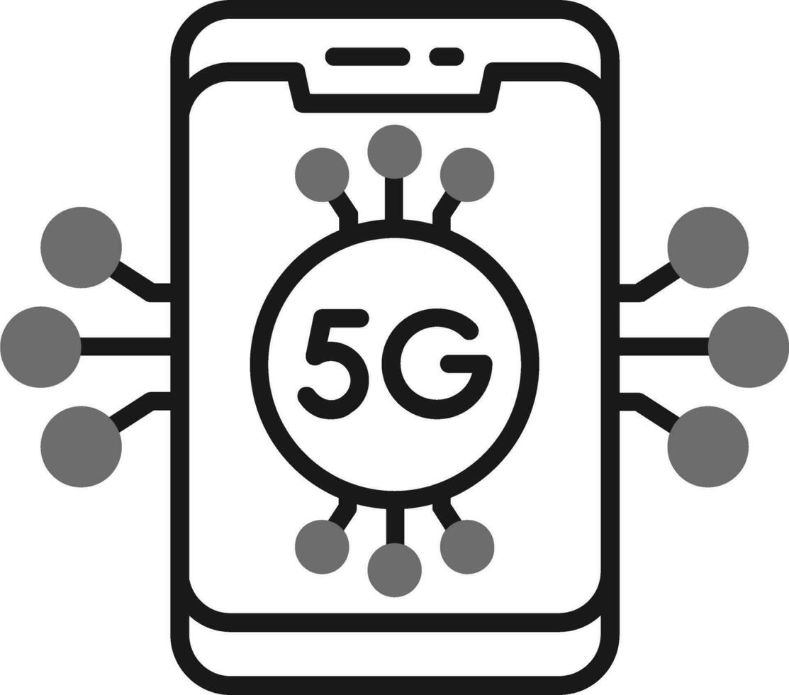 5g vector icoon