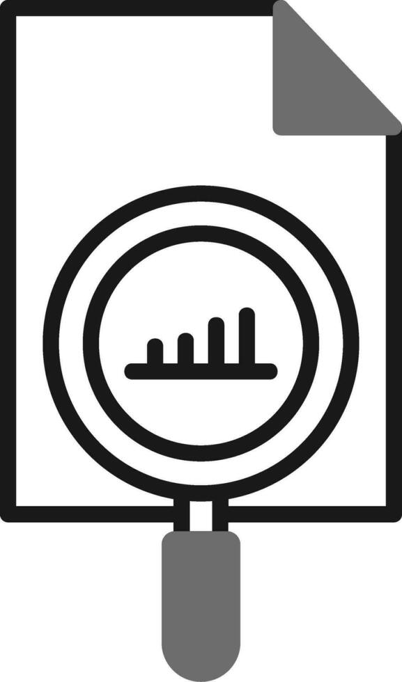 analyse vector icoon