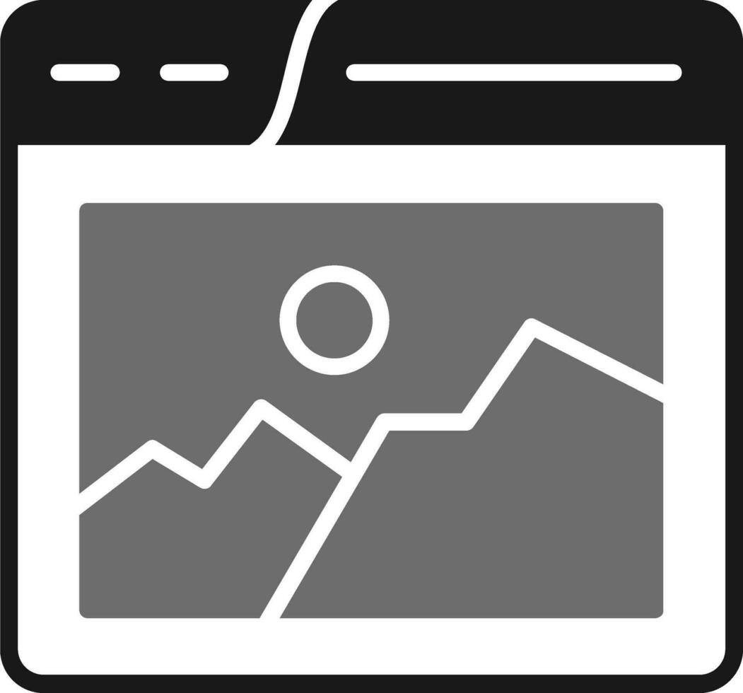 galerij vector pictogram