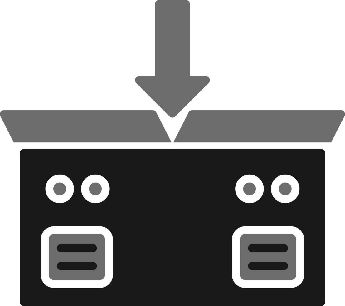 pakket vector pictogram