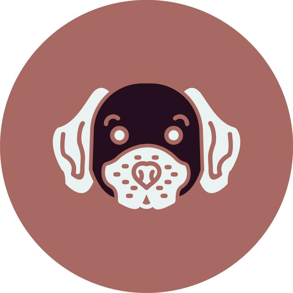 rottweiler vector icoon