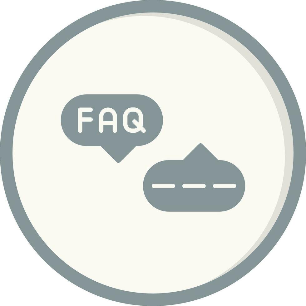 FAQ vector icoon