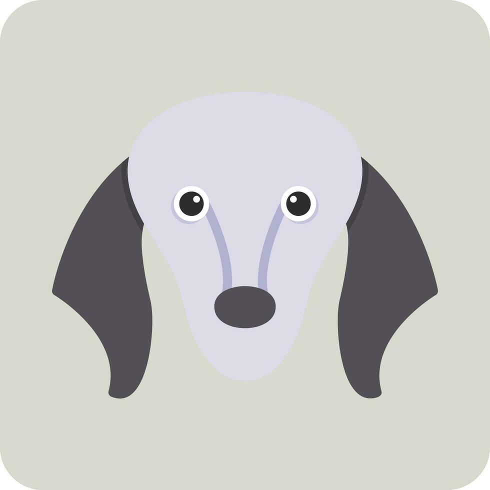 saluki vector icoon