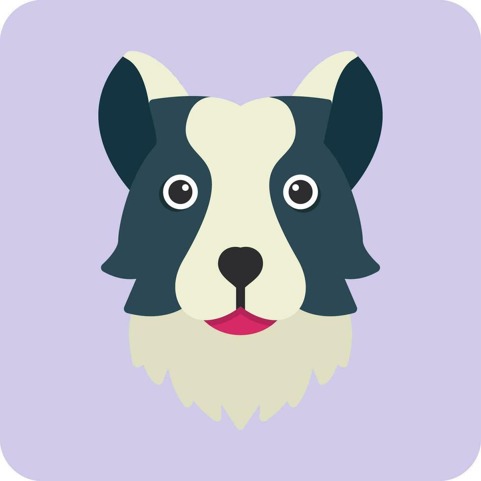 collie vector icoon