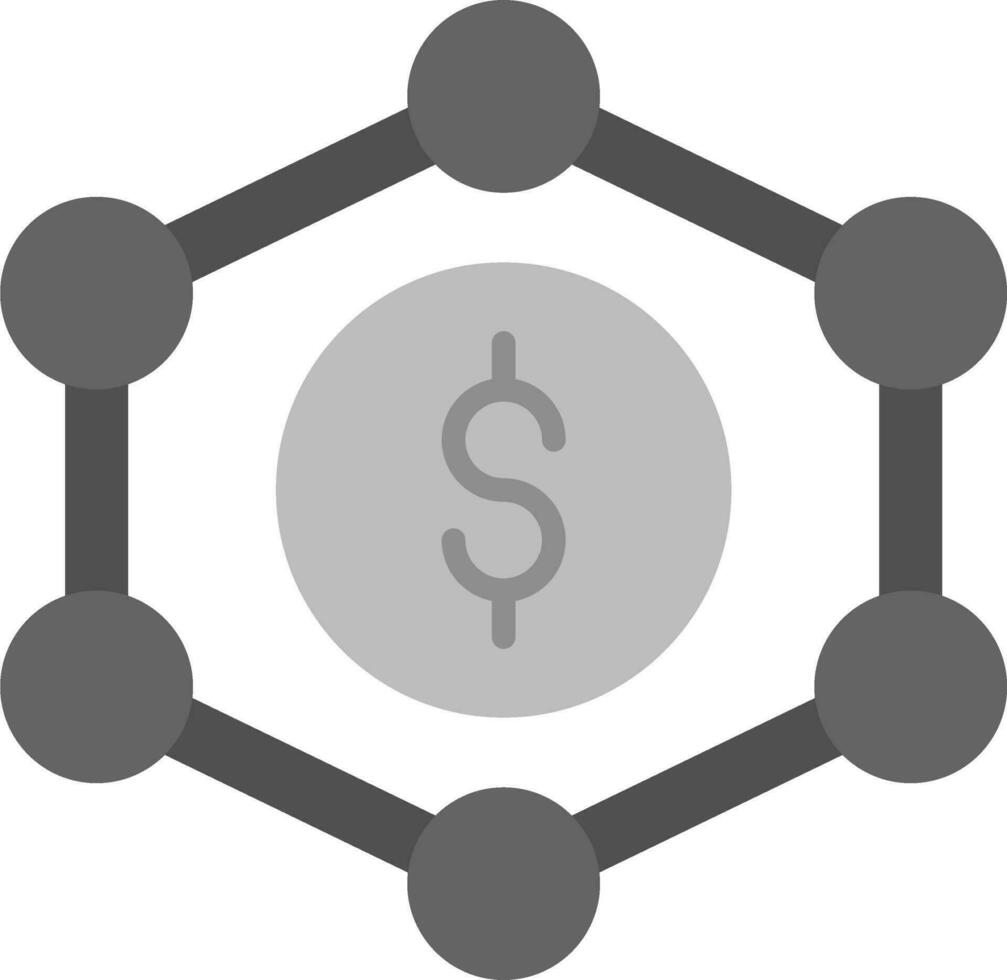 blockchain vector icoon