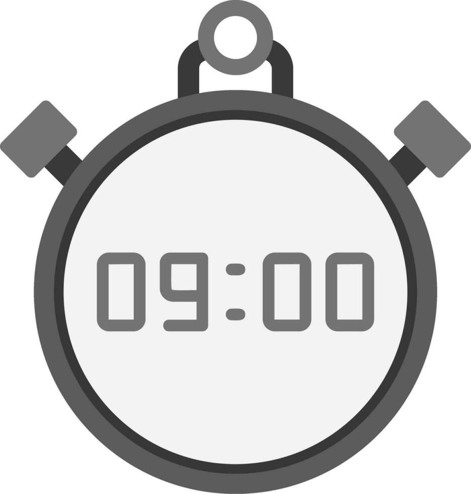 stopwatch vector pictogram