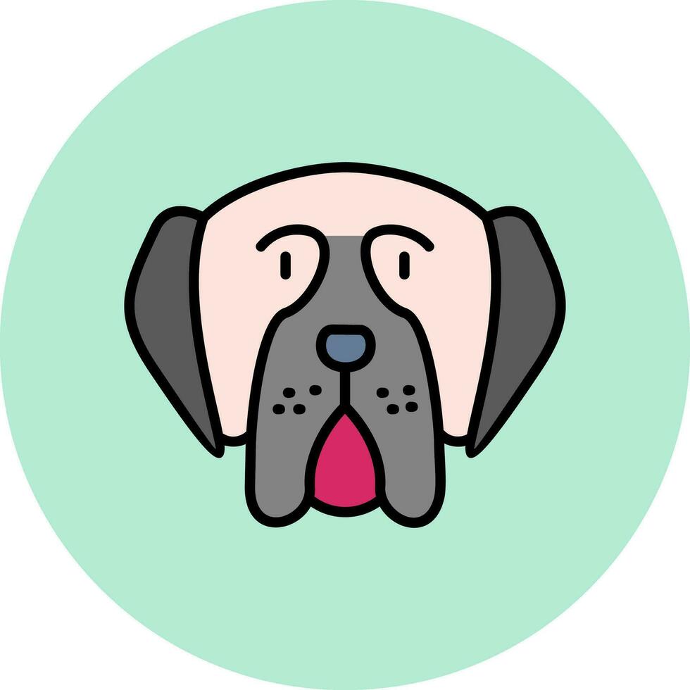 mastiff vector icoon