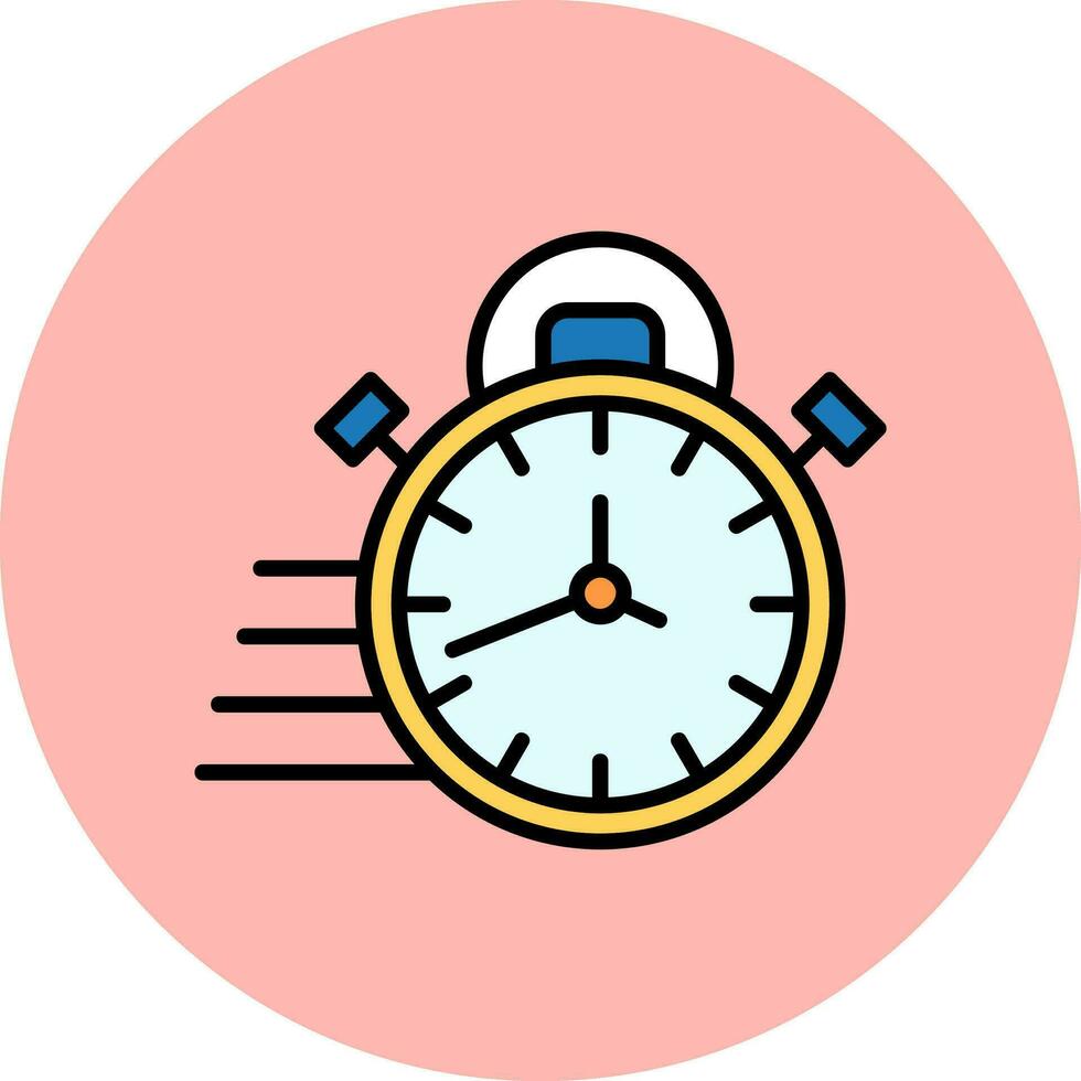 stopwatch vector pictogram