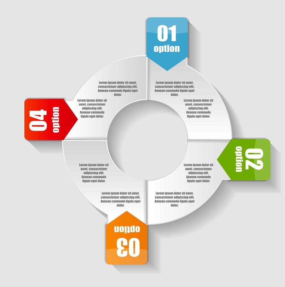 infographic sjablonen voor zakelijke vectorillustratie. eps10 vector