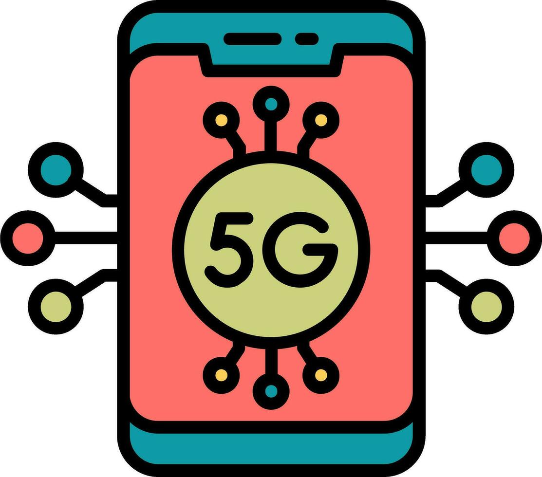 5g vector icoon