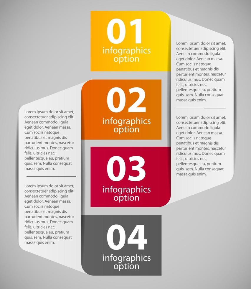 infographic zakelijke sjabloon vectorillustratie vector