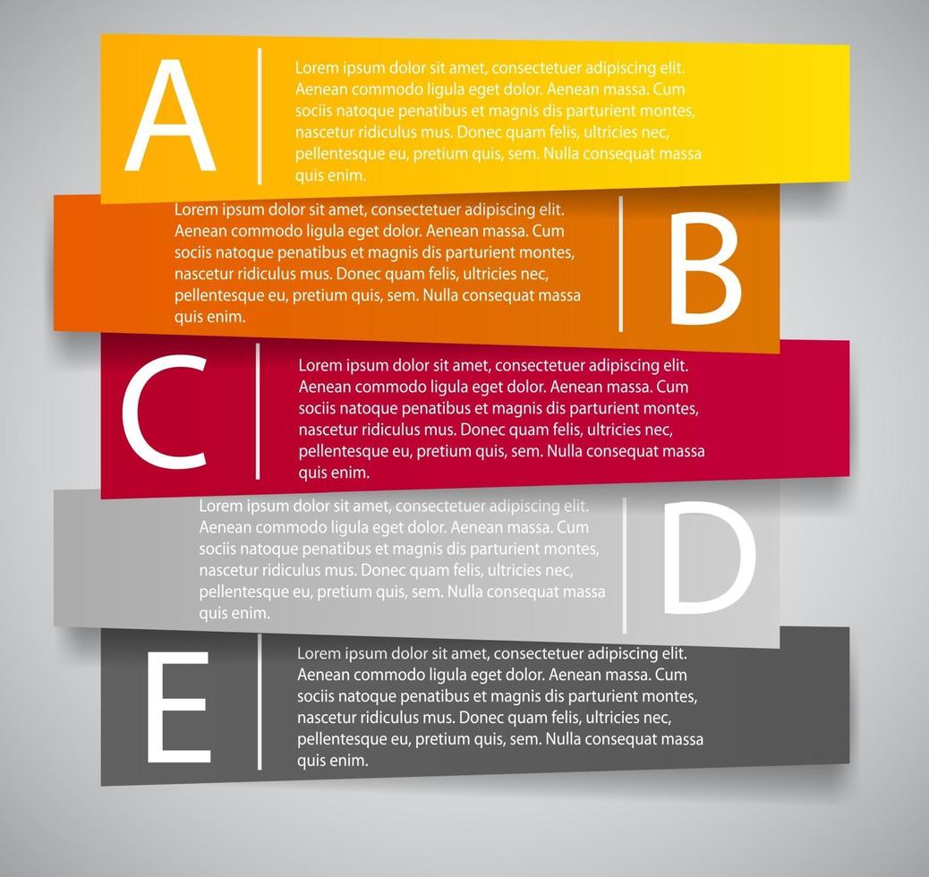 infographic zakelijke sjabloon vectorillustratie vector