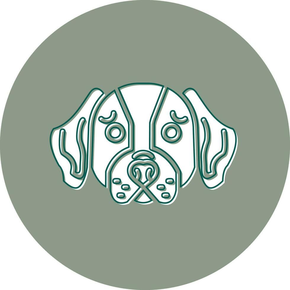 basset hond vector icoon