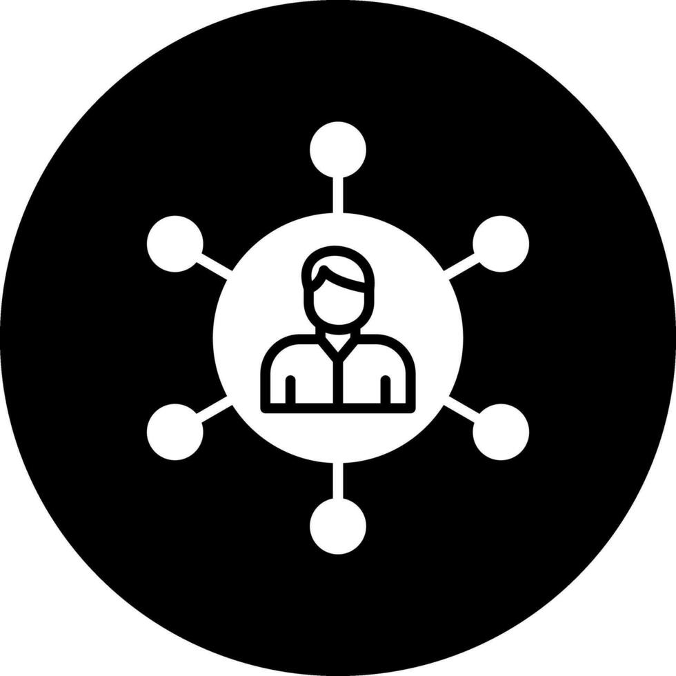 affiliate marketing vector pictogram