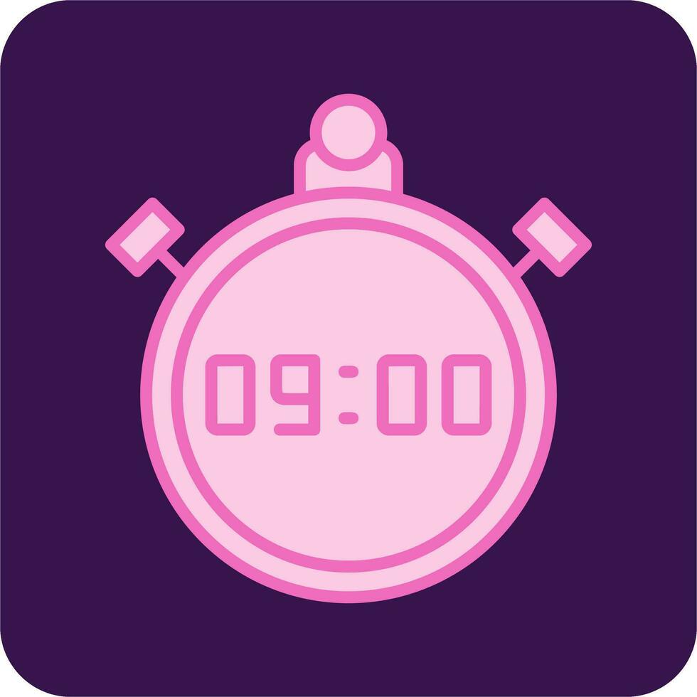 stopwatch vector pictogram