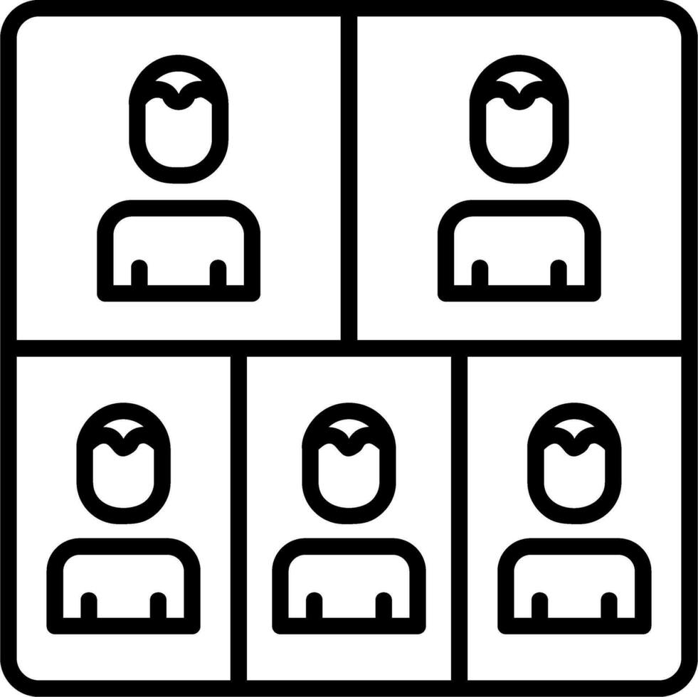 publiek vector pictogram