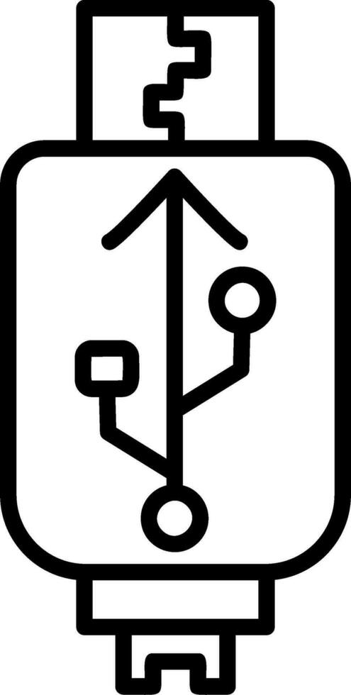 usb vector pictogram