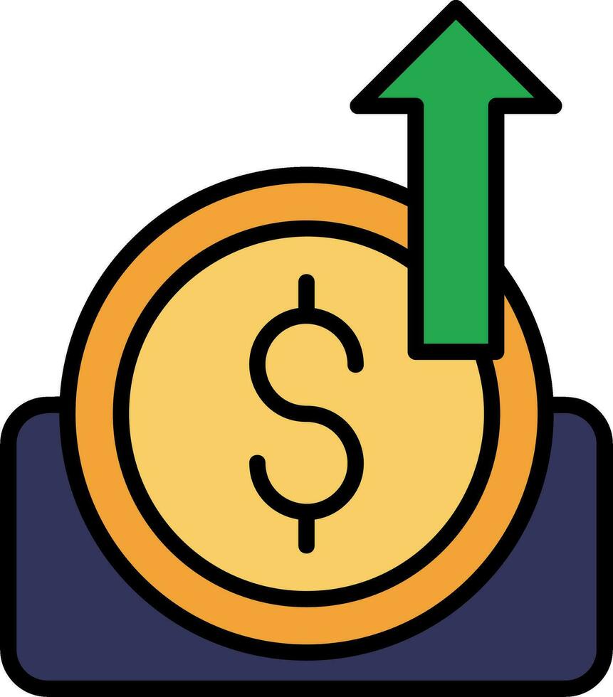 economisch crisis vector icoon