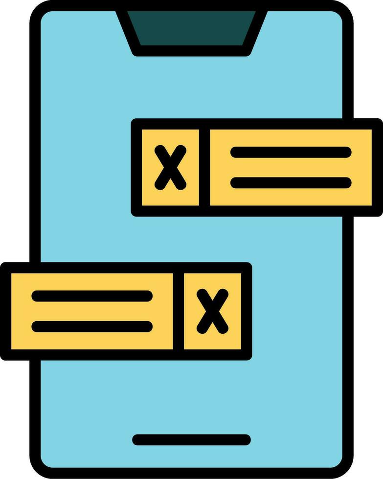 pictogram voor meldingsvector vector