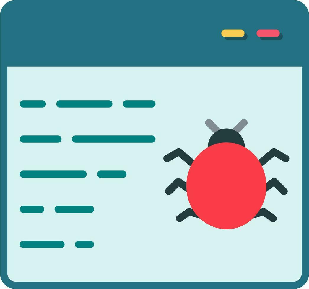 bug vector pictogram