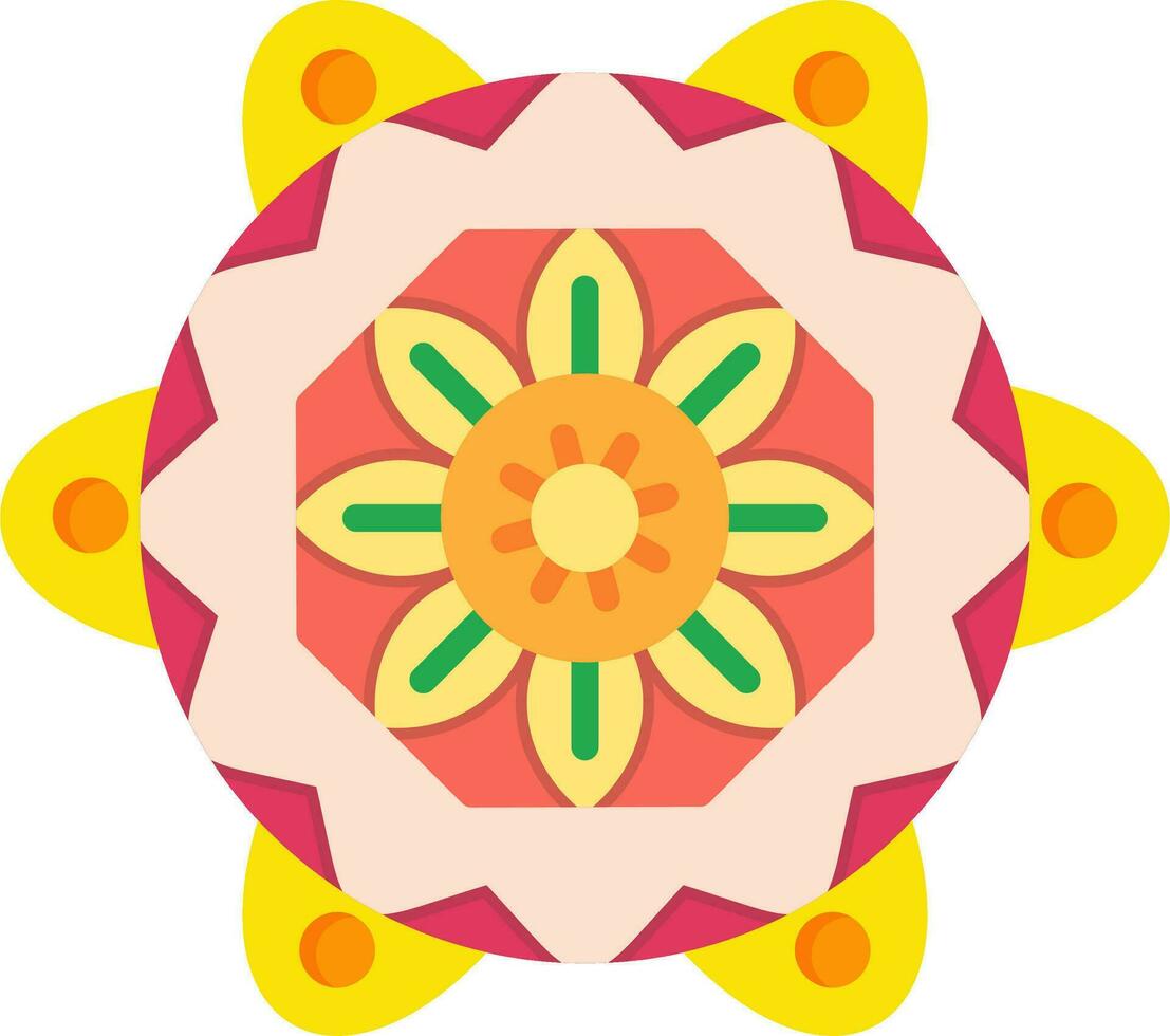 mandala vector icoon