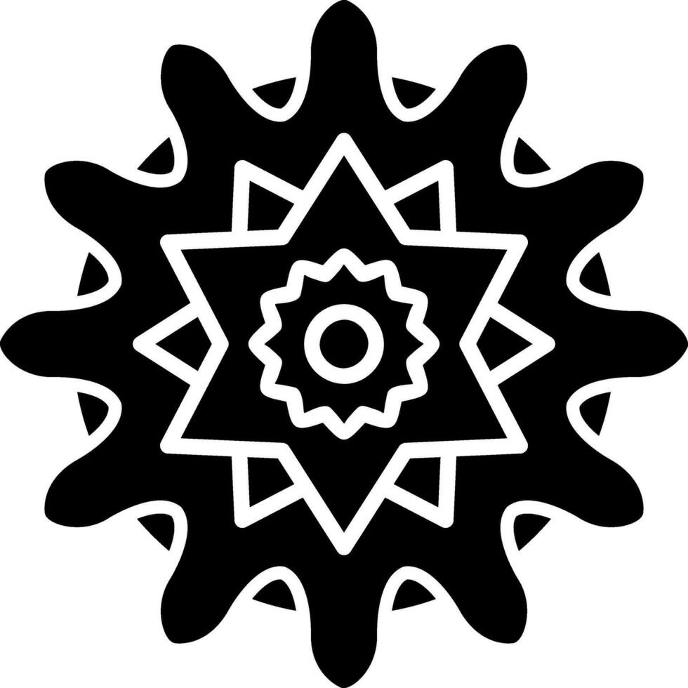 mandala vector icoon