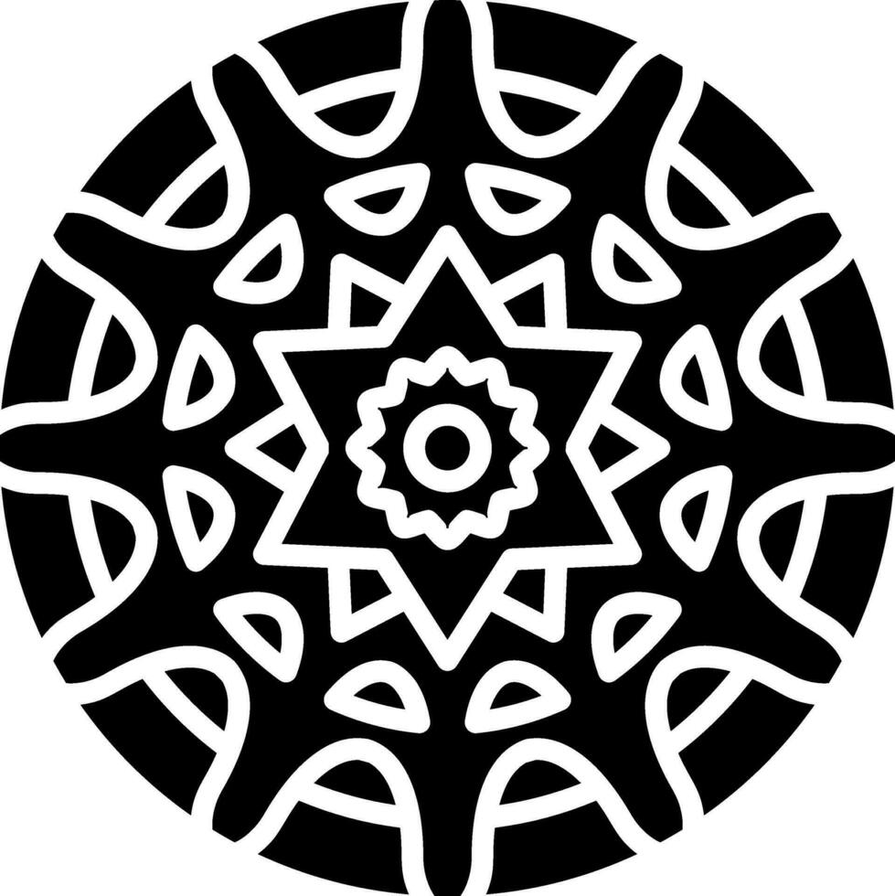 mandala vector icoon