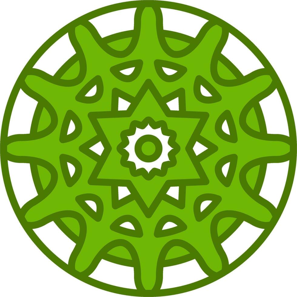 mandala vector icoon