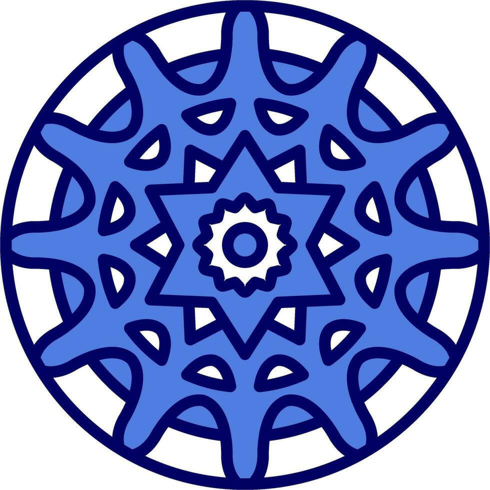 mandala vector icoon