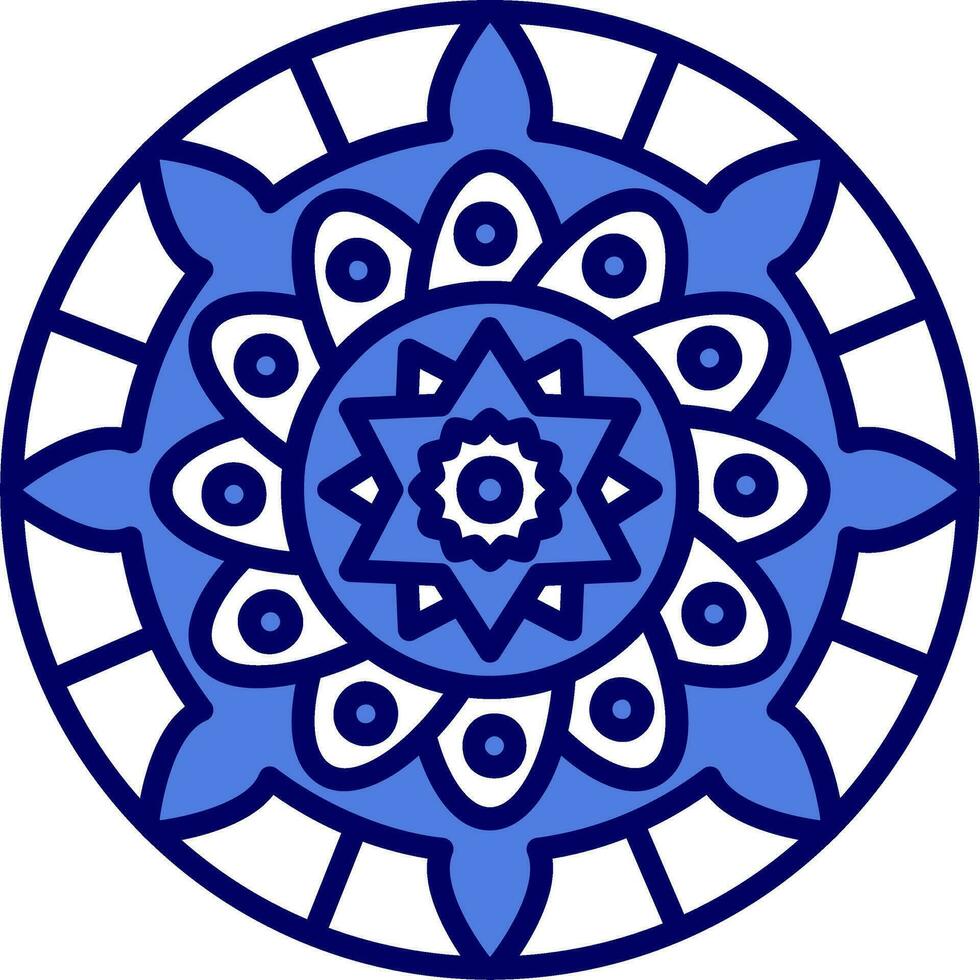 mandala vector icoon