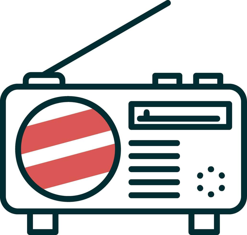 radio vector pictogram