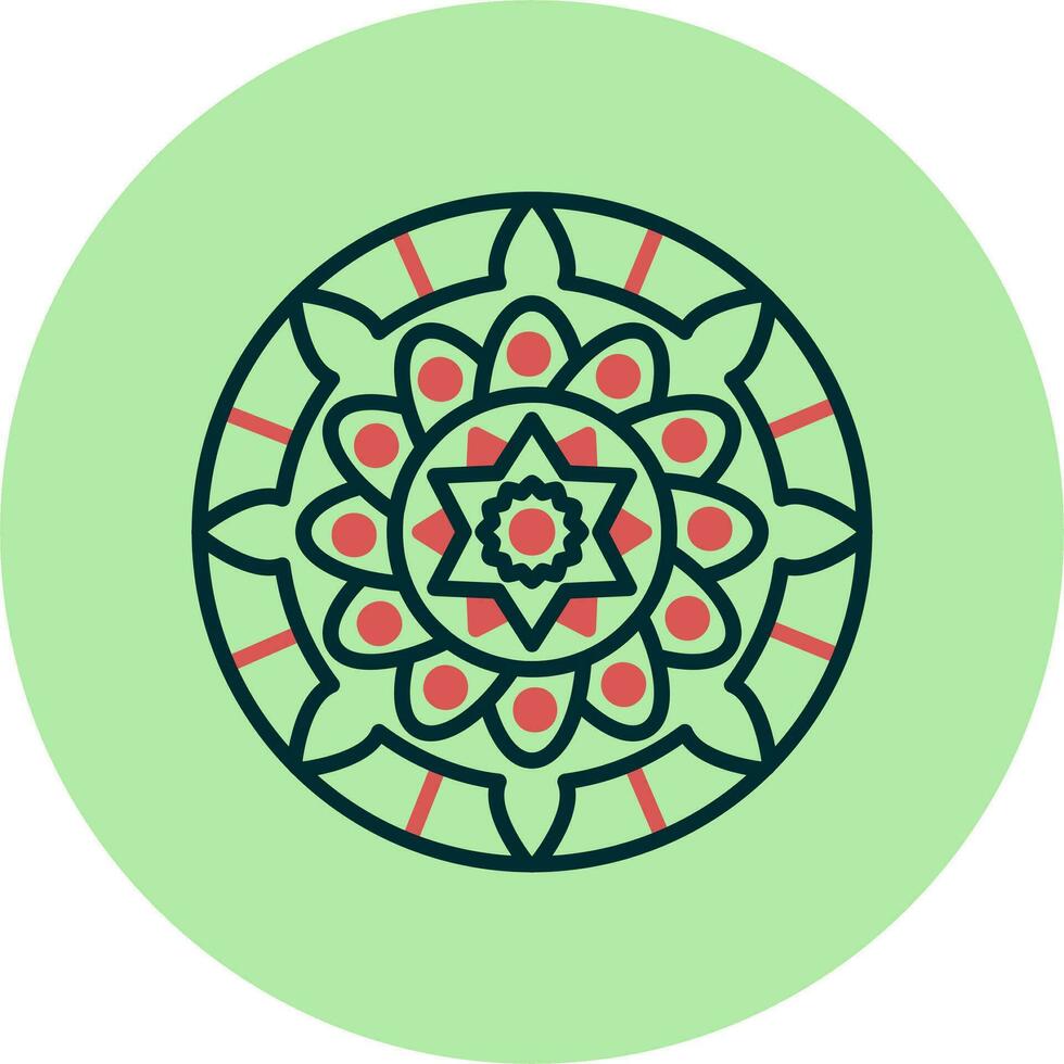 mandala vector icoon