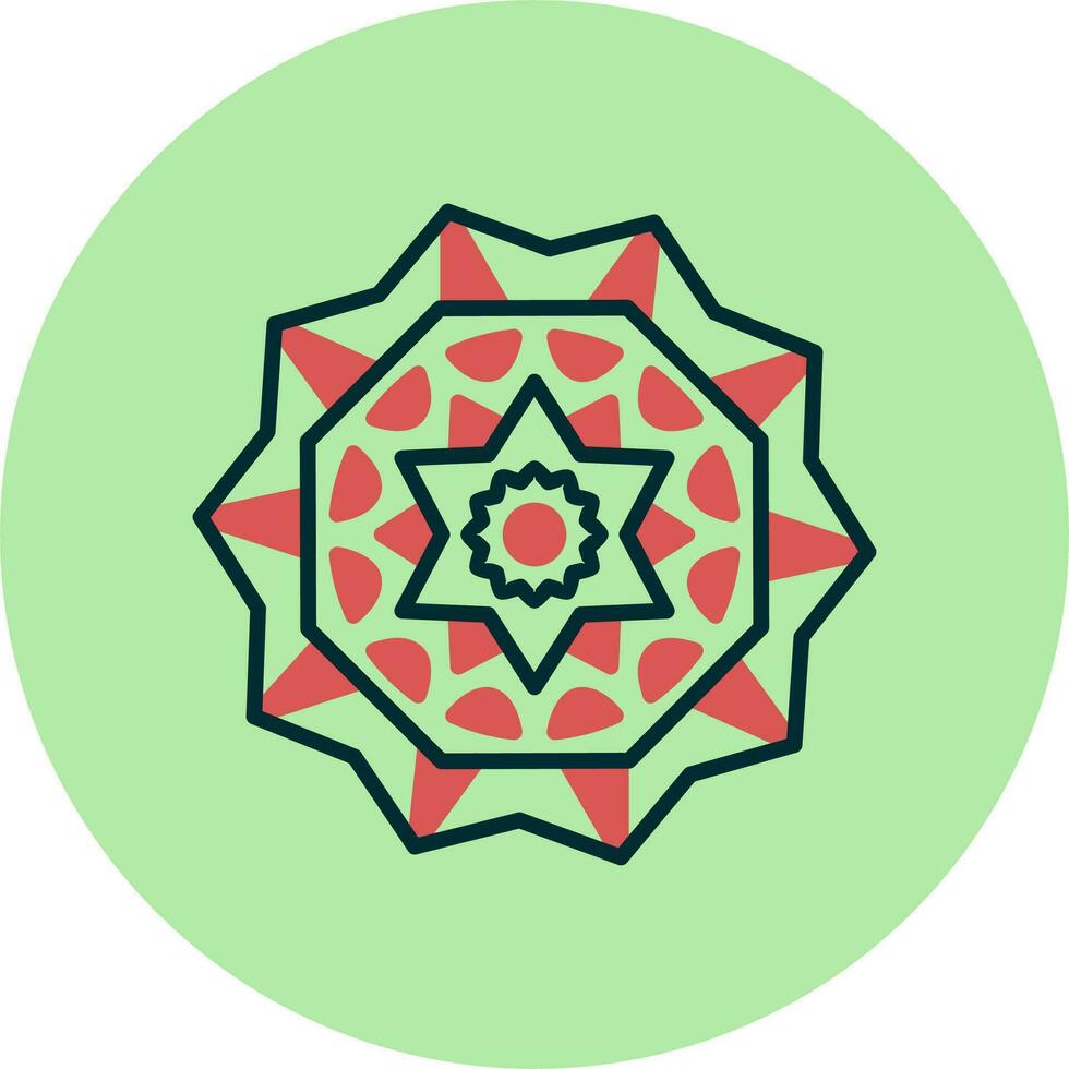 mandala vector icoon