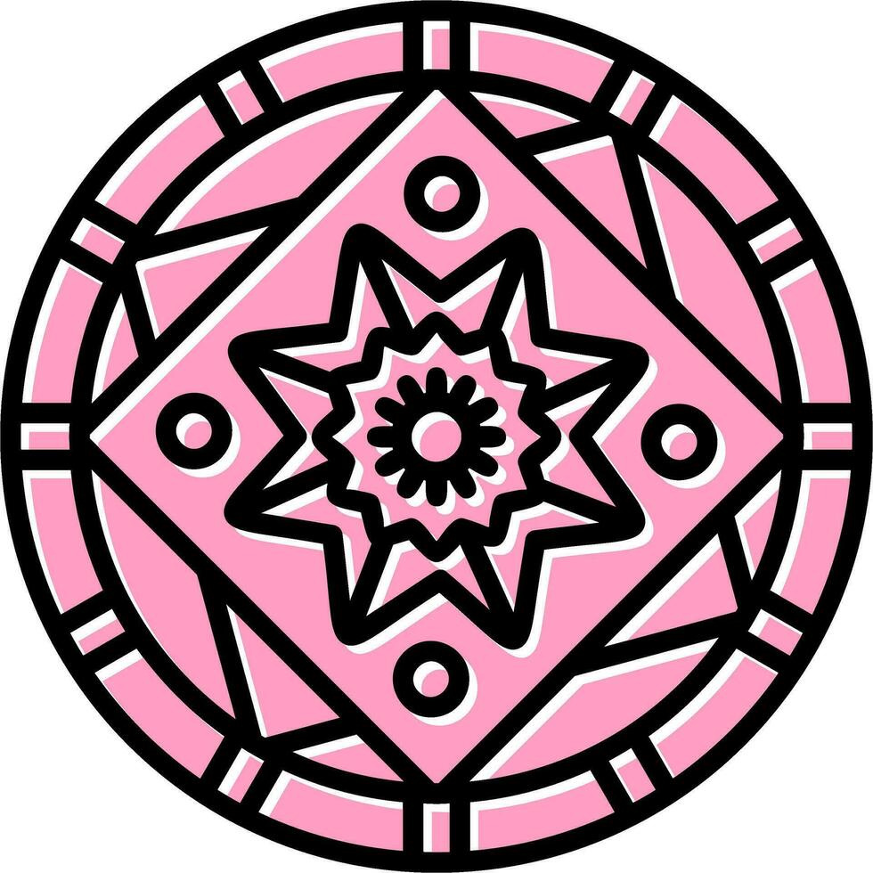 mandala vector icoon