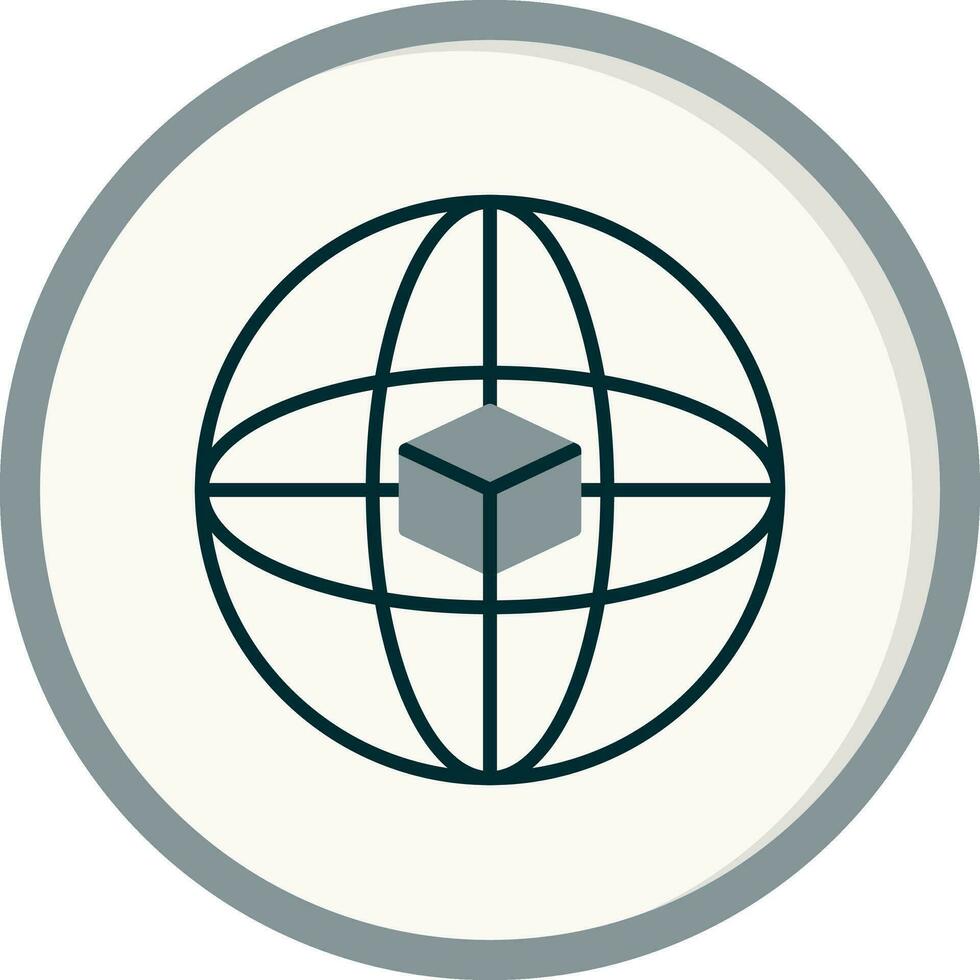 wereldwijd netwerk vector icoon