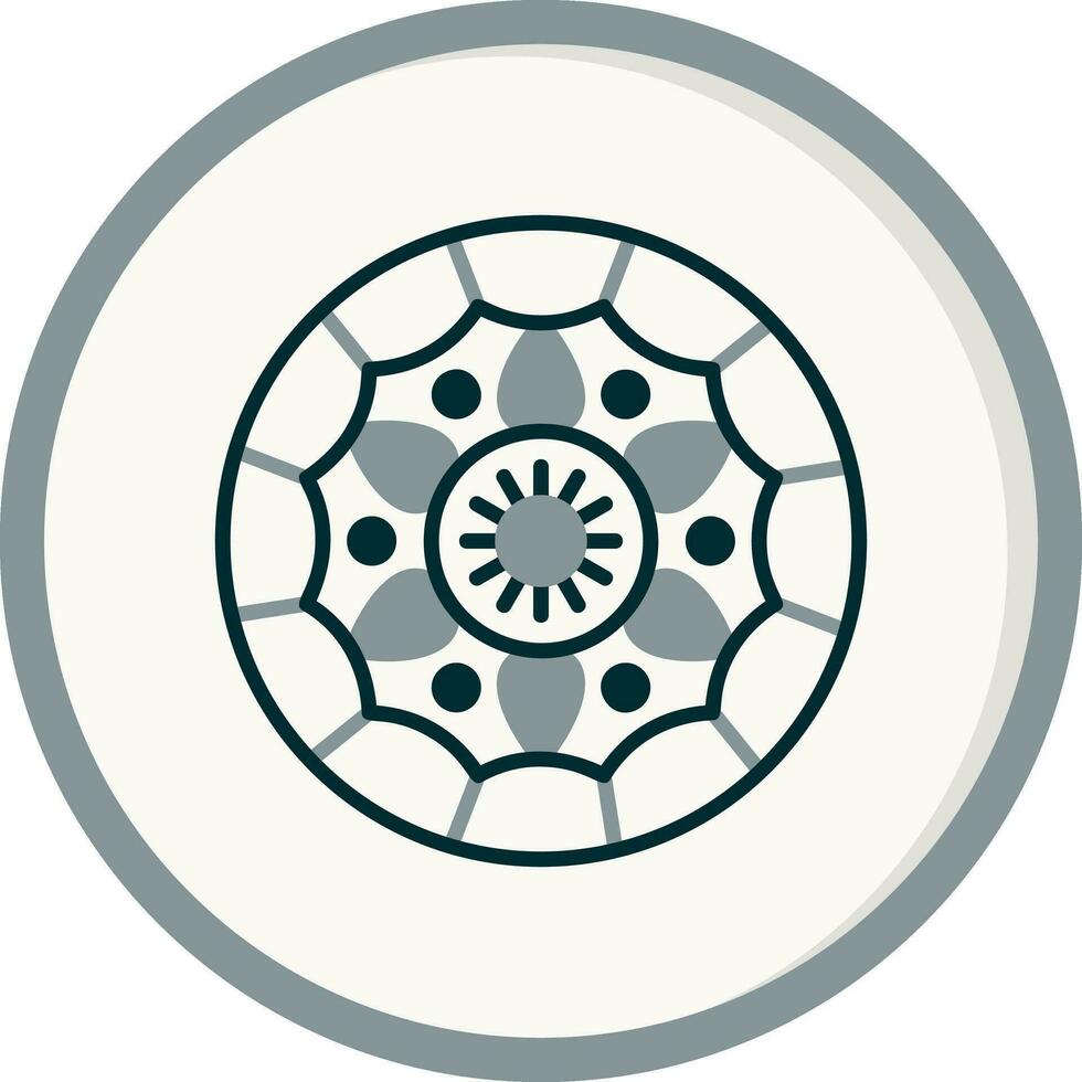 mandala vector icoon