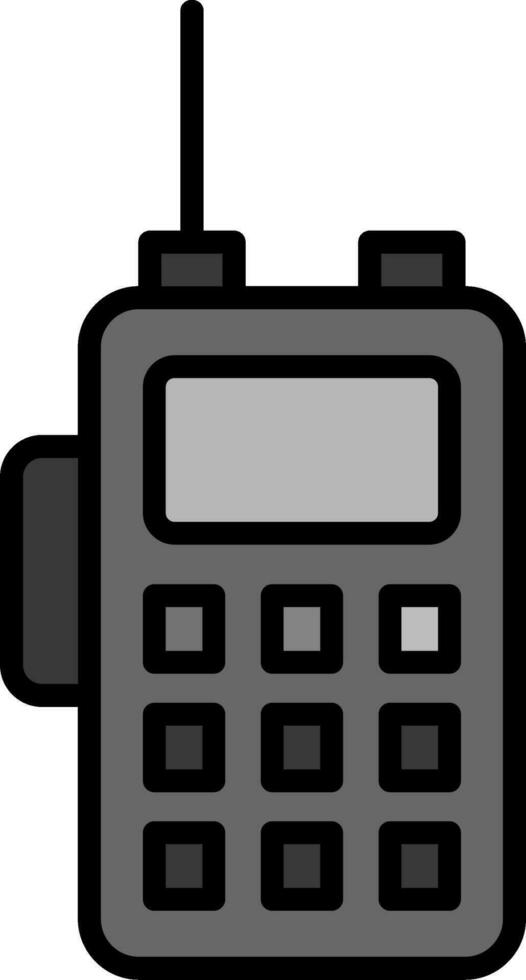 walkie talkie vector icoon