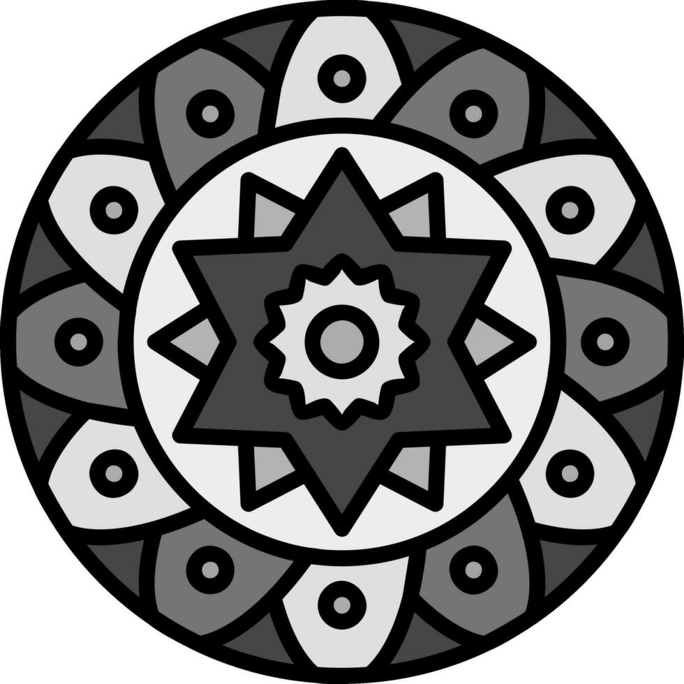 mandala vector icoon