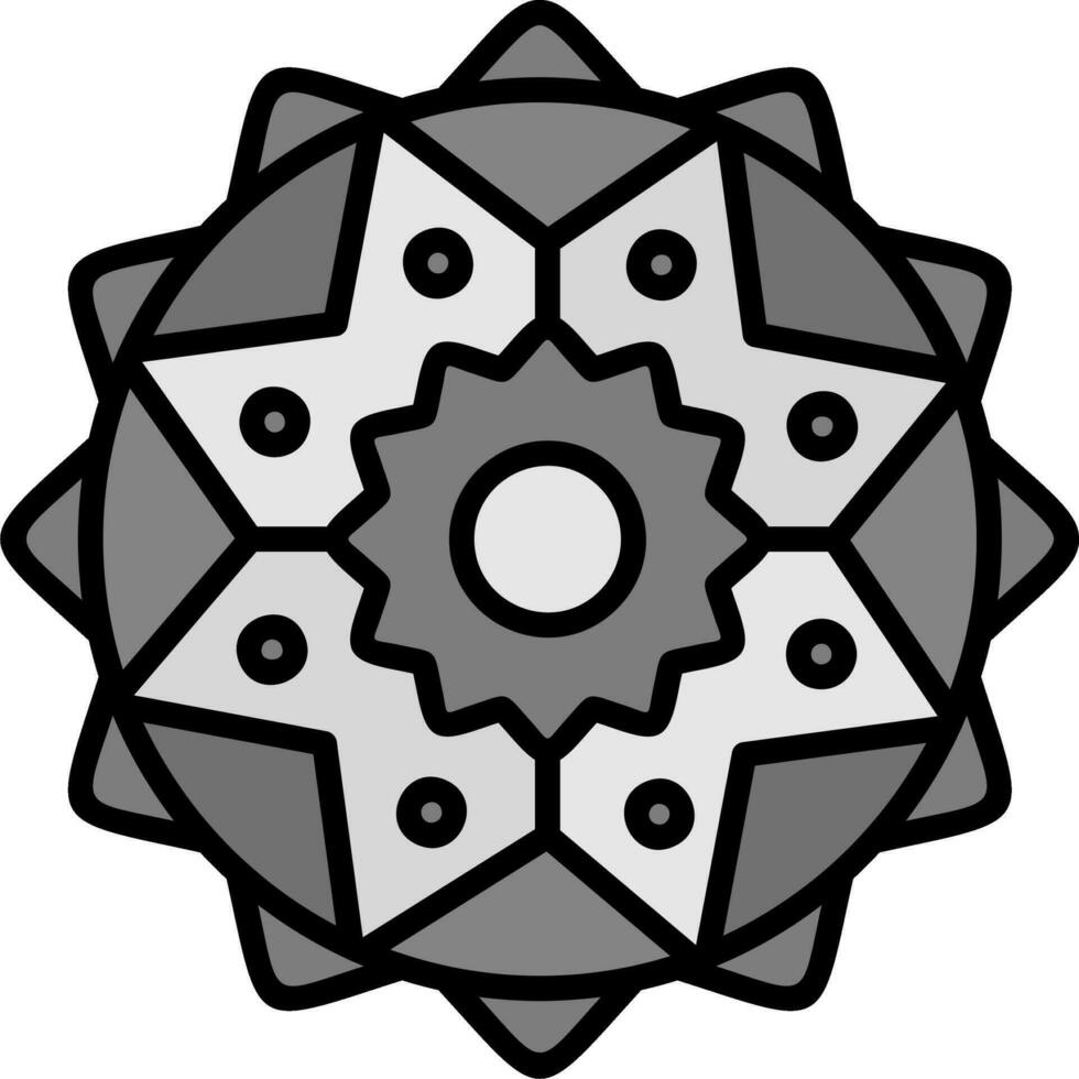 mandala vector icoon