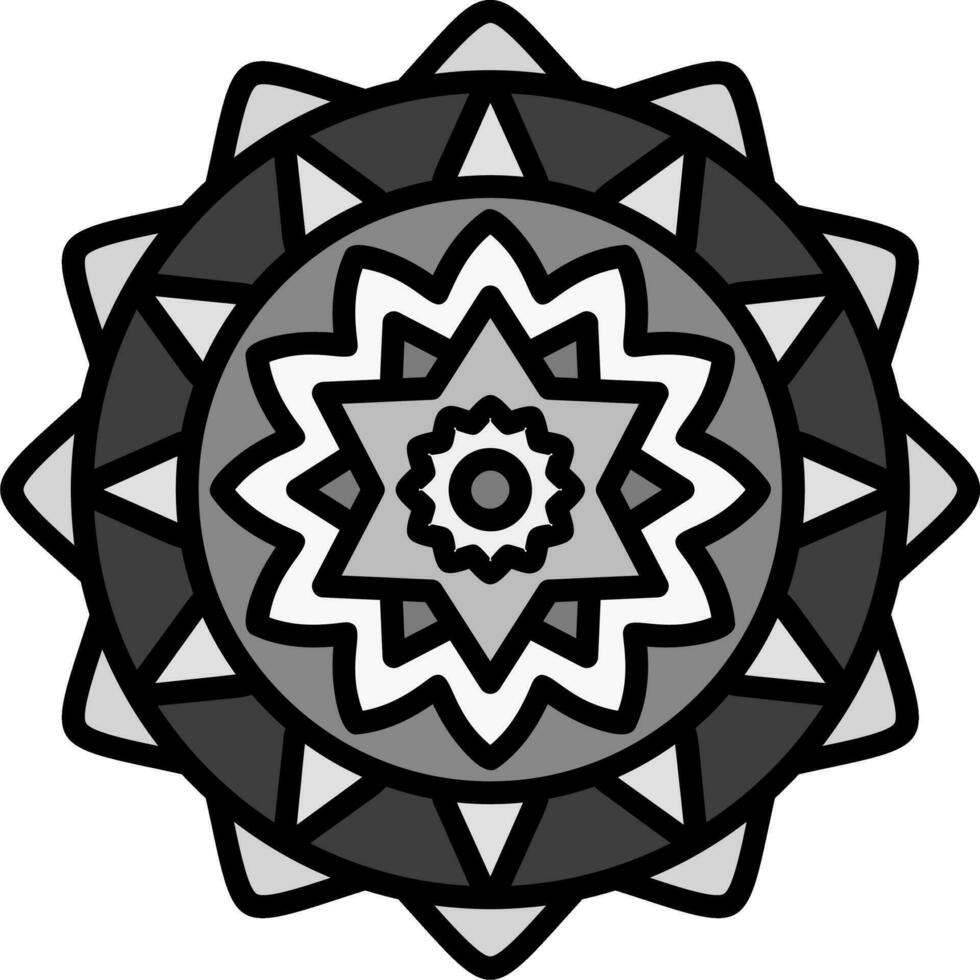 mandala vector icoon