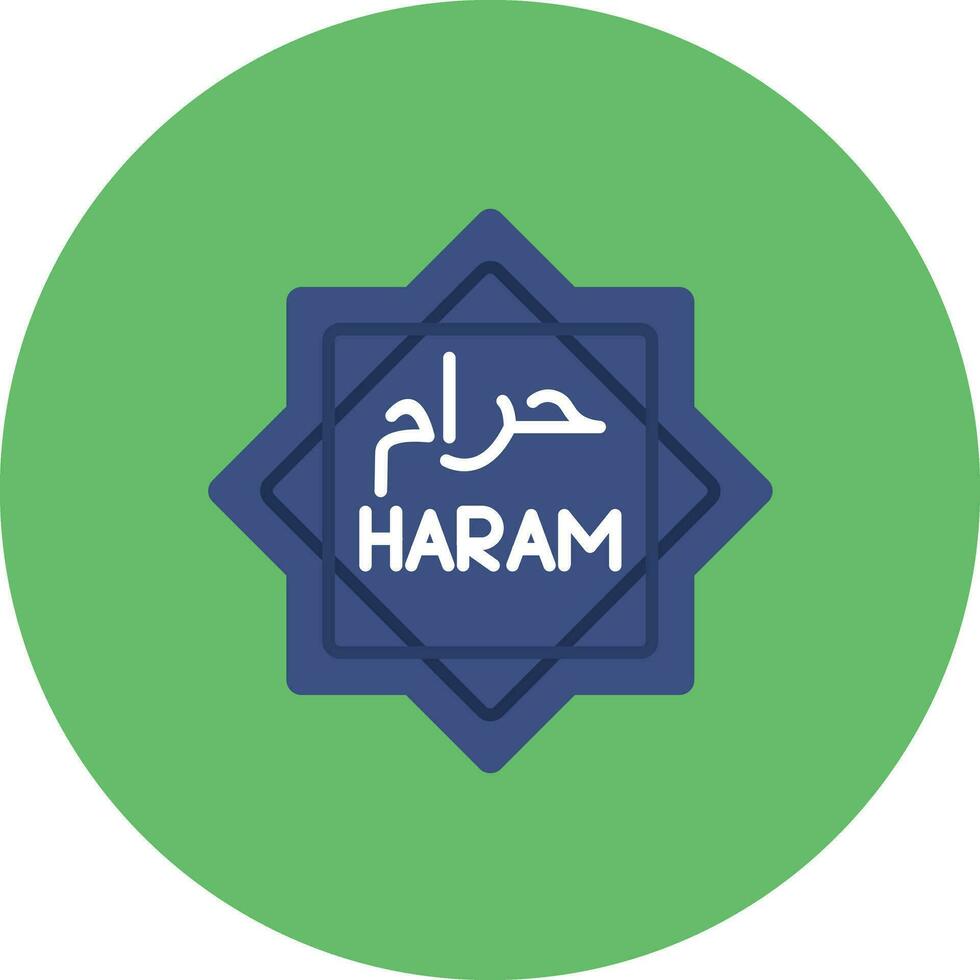 haram vector icoon